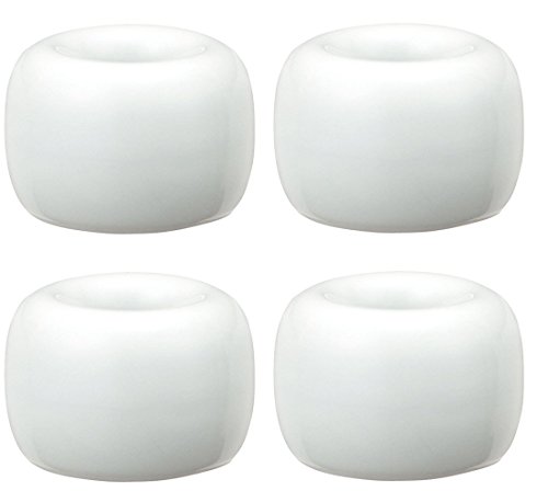 Muji White Porcelain Tooth Brush Stand - White