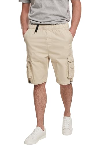 Urban Classics Pantalones Cortos de Doble Bolsillo para Hombre, hormigón, S