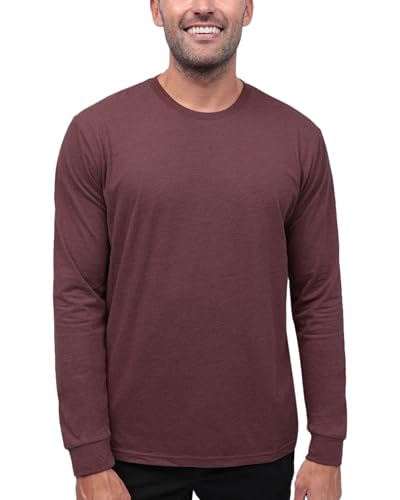 INTO THE AM Long Sleeve T-Shirts for Men S - 3XL - Men's Longsleeve Casual Work Tees