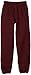 Soffe boys Heavyweight Sweatpants athletic pants, Maroon, Medium US