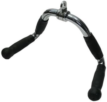 Evinco Pro Grip Multi Purpose Cable Attachment Bar Multi Gym Rows Bicep Tricep Arm Back