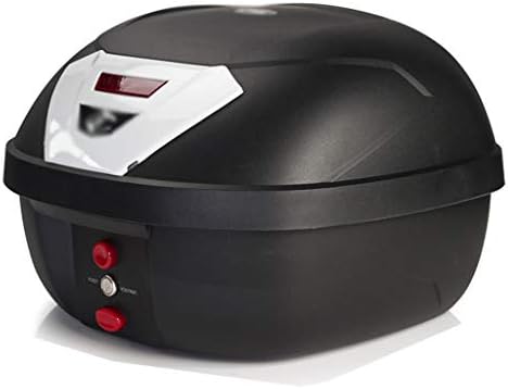 リアボックス 新品 ホーム バイク リヤボックス 50lの大容量収納ボックスには 最大2つのヘルメットを収納できます B08hvgdk3k 着脱可能式 車 バイク 着脱可能式 バイクバッグ ケース