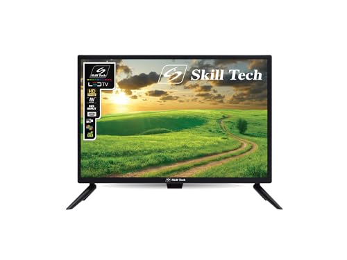 SK1920N 19-Inch HD LED TV | 1440x960 Resolution, HDMI/USB/VGA Input, 2W Dual Speakers, Multi-Language OSD, 16:9 Display, Energy Efficient, PC Monitor Compatible