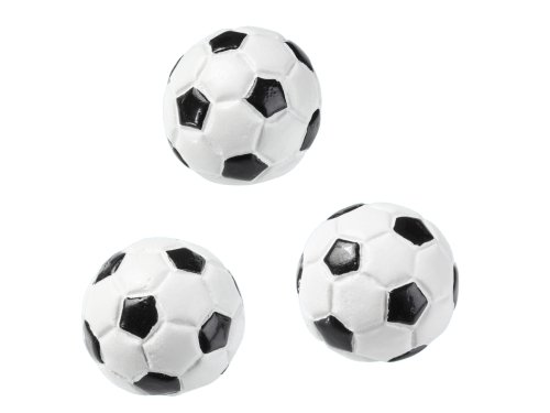Creapop® football 2 cm half, pack of 3