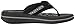 Skechers Women's Upgrades Marina Bay Flip Flop,Black/White,7 M US