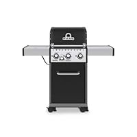  Baron 340 Broil King Gas-Grillstation Edelstahl Gusseisen schwarz XXL 3+1 Gas Brenner 4-flammig Garten ✔ Lenkrollen mit Bremse ✔ Deckel ✔ Rotisserie-Aufhängung ✔ Seitentische beidseitig ✔ Unterschrank ✔ eckig ✔ rollbar ✔ stehend grillen ✔ Grillen mit Gas ✔ mit Station ✔ mit Rädern 
