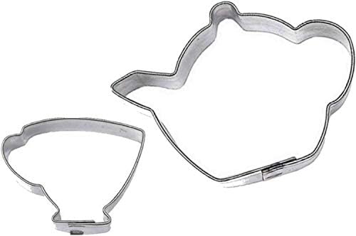 2 Piece MINI Teacup & Teapot Cookie Cutter Set NEW! Tea Party
