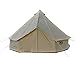 DANCHEL 4-Season Family Cotton Bell Tents (10ft 13.1ft 16.4ft 19.7ft Dia. Size Options)