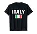Italy Italian Flag Italia Italiano T-Shirt