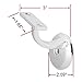 Design House Door Accessories 182022 Jumbo Handrail Bracket, 5-Pack, Polished Brass