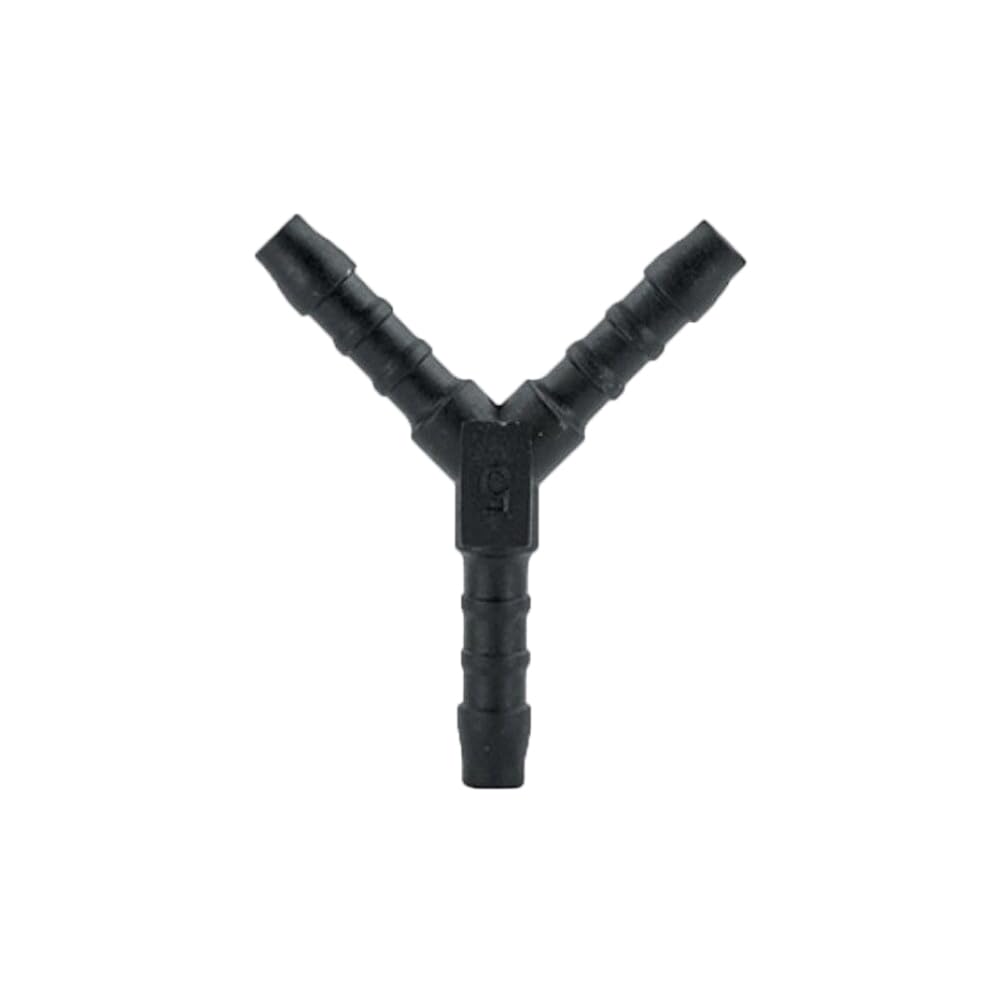 UKCABLE-TIES 2X Y-Piece Splitter Connector Hose Tube Pipe 3-Way Fuel Air Water Pipe Connector Joiner (Size: 5mm - (PJ36))
