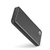 The Tanker 45W PD Power Bank | 26800mAh Portable Charger by J-Go Tech | Fastest Recharge Time | USB C Input & Output | Power Delivery Charging for Laptops, Nintendo Switch, Tablets and Mobile Phones