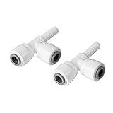 iSpring Stem Tee Quick Fitting, 1/4