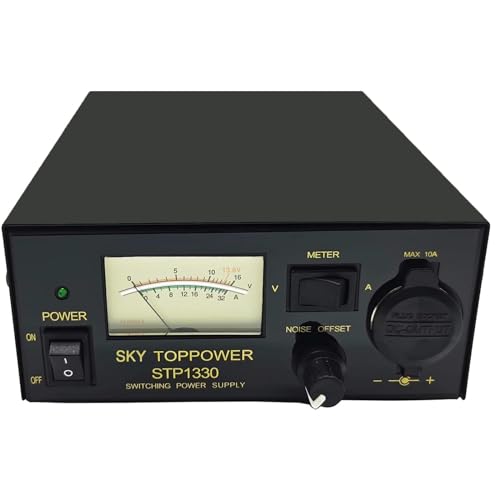 SKY TOPPOWER 13.8V 30A Power Supply for Ham Radio,Universal Compact PSU