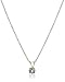 Girl's 14k Yellow Gold Pendant Necklace, 15