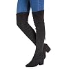 NNG-Women-Boots-Winter-Over-Knee-Long-Boots-Fashion-Boots-Heels-Autumn-Quality-Suede-Comfort-Square-Heels-US-Size