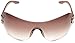 GUESS Women's 6392 Oversized Sunglasses,Brown Frame/Gradient Dark Brown Lens,one size