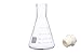 Erlenmeyer Flasks Glass Narrow Mouth Graduation 250ml
