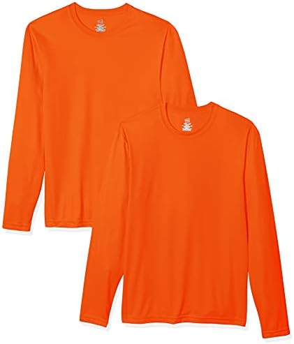 Hanes Men's Long Sleeve Cool Dri T 