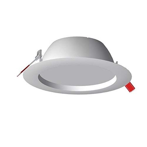 REIZ LED Downlight Ceiling RECESSED Fixed Sun MAXX 10W 110 D White IP 20 Large with 5 Year Warranty (6000K)