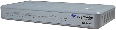 EDGEWATER 250E-100-0005 - Edgewater Enterprise Session Border Controller - 9 x RJ-45 - 4 x