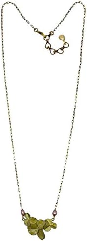 Pink Clover Leaf & Pink Pearl Necklace by Michael Michaud for Silver Seasons - NEW