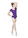 Adult Short Sleeve Dance Leotard D5102BLKL Black Large