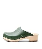 VERKA Women's Wooden Clogs from Sweden, US 5-5.5