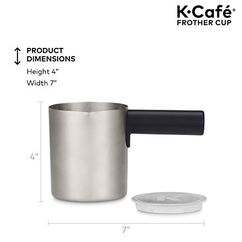 image for Keurig K-Café Milk Frother, Works with all Dairy and Non-Dairy Milk, 