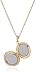 Yellow 14k Gold-Filled Round Polished Locket Necklace