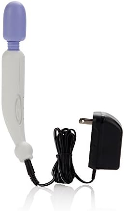 My Handheld Flexible-Headed Electric Mini Massager Wand - Purple/White