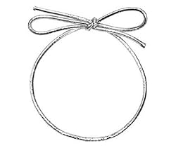 K-Kraft Silver Stretch Loops for Crafts and Gift