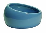 Living World Ergonomic Dish, Blue, Small
