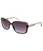 GUESS Eyewear Rectangle Sunglasses (Purple)