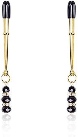 leeqot Metal Adjustable Clamps Black Diamond Decorations Non Piercings Women Body Jewelry