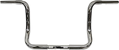 LA CHOPPERS LA-7321-10 Chrome 11/4" Touring Ape Hanger Handle Bar (10 Fl 96-16)