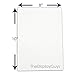The Display Guys, 50pcs 8x10 inch Photo Picture Mat Board Backing Boards for Framing (50pcs Back Board only)