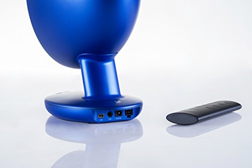 KEF EGG Versatile Desktop Speaker System - Frosted Blue (Pair)