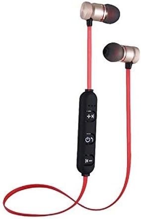Frittle Q10 Magnetic Bluetooth 4.1 Deep Bass Headphones with Noise Isolation and Hands-Free Calling | Mic Compatible with All Android, iOS & Windows Device (Assorted Colour)