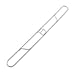 UNISAN Clip-On Dust Mop Frame, 60w x 5d, Zinc Plated - one dust mop frame.