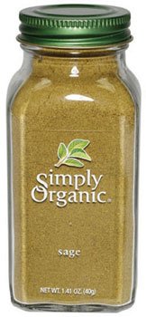 Simply Organic Btl Sage Grnd Org