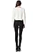 Aphratti Women's Long Sleeve Crochet Crop Top Pullover Knit Sweater