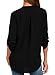 HOTAPEI Womens Summer Casual Chiffon V Neck Button Up Sleeve Blouse Shirt Tops
