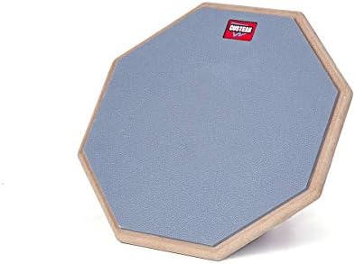 Drum Practice Pad 2sides- custeam drum pad 12-Inch