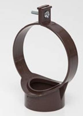 Polypipe 110MM STRAP ON BOSS 40mm B/FIX NUT&BLT SG40:BR BROWN
