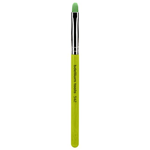 Bdellium Tools Professional Eco-Friendly Makeup Brush Green Bambu Series with Vegan Synthetic Bristles - Bold Lip Brush 542