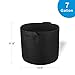 Growtent Garden 6-Pack 7 Gallon Plant Grow Bags – Heavy Duty Thichkened Non-Woven Aeration Fabric Pots with Strap Handlesthumb 1