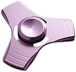 Tdauke The Fingertip Gyro Can Be Rotated 360 Degrees Formed By Aluminum Alloy Toy for Kids &amp; Adults Color Pink