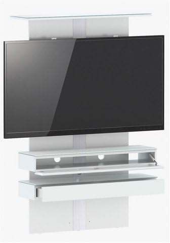 Jahnke Lcd Tv Rack Jahnke Sl 6100 Led Wandpaneel Breite 113 Cm Weiss Schwenkbare Tv Halterung Amazon De Kuche Haushalt