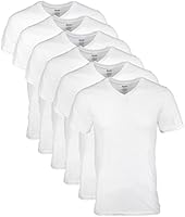 Gildan Mens Standard V-Neck T-Shirts 5 Pack
